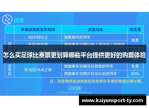 怎么买足球比赛票更划算哪些平台提供更好的购票体验
